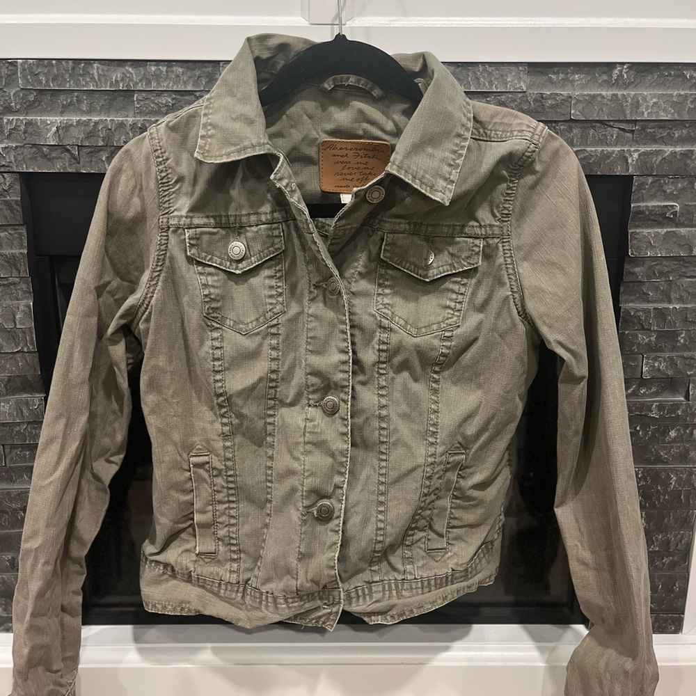 Olive Green  Abercrombie Women's Jacket